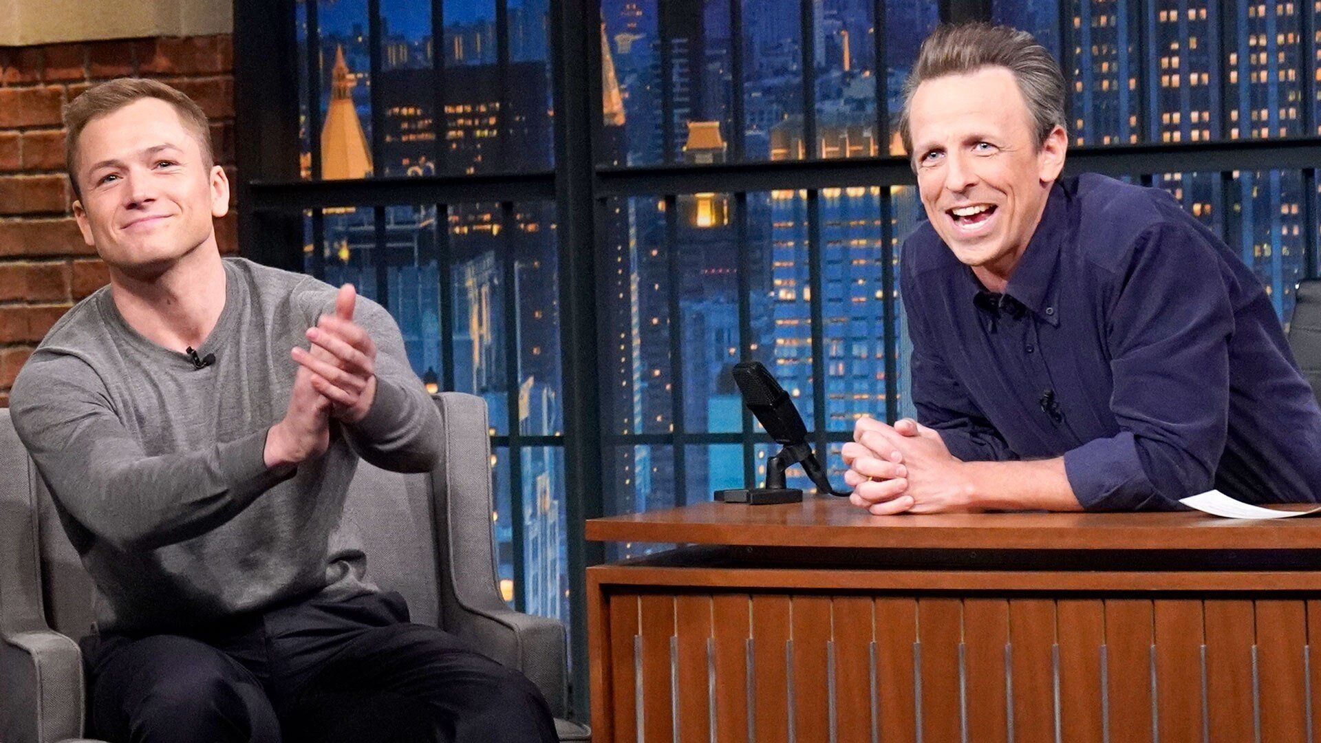 Late Night with Seth Meyers background