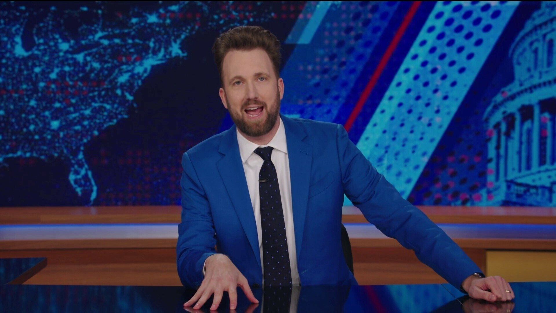 The Daily Show background