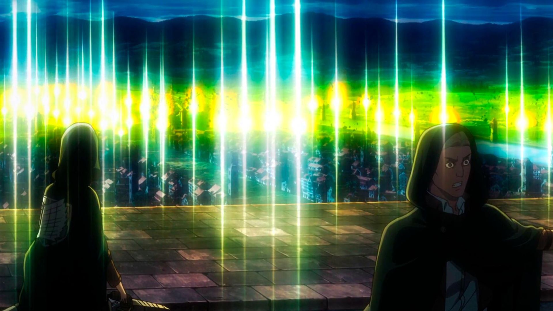 Attack on Titan background