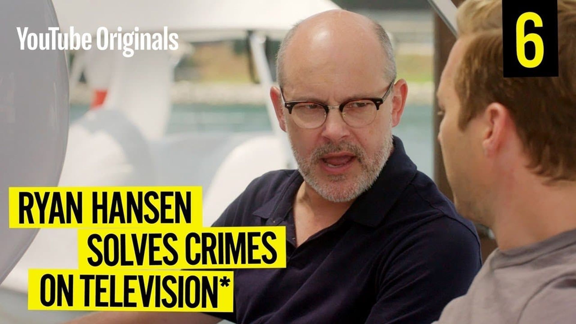 Ryan Hansen Solves Crimes on Television background
