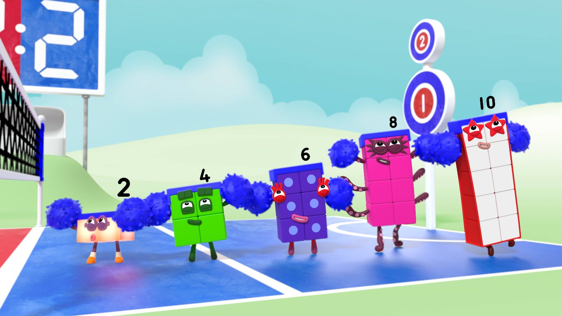 Numberblocks background