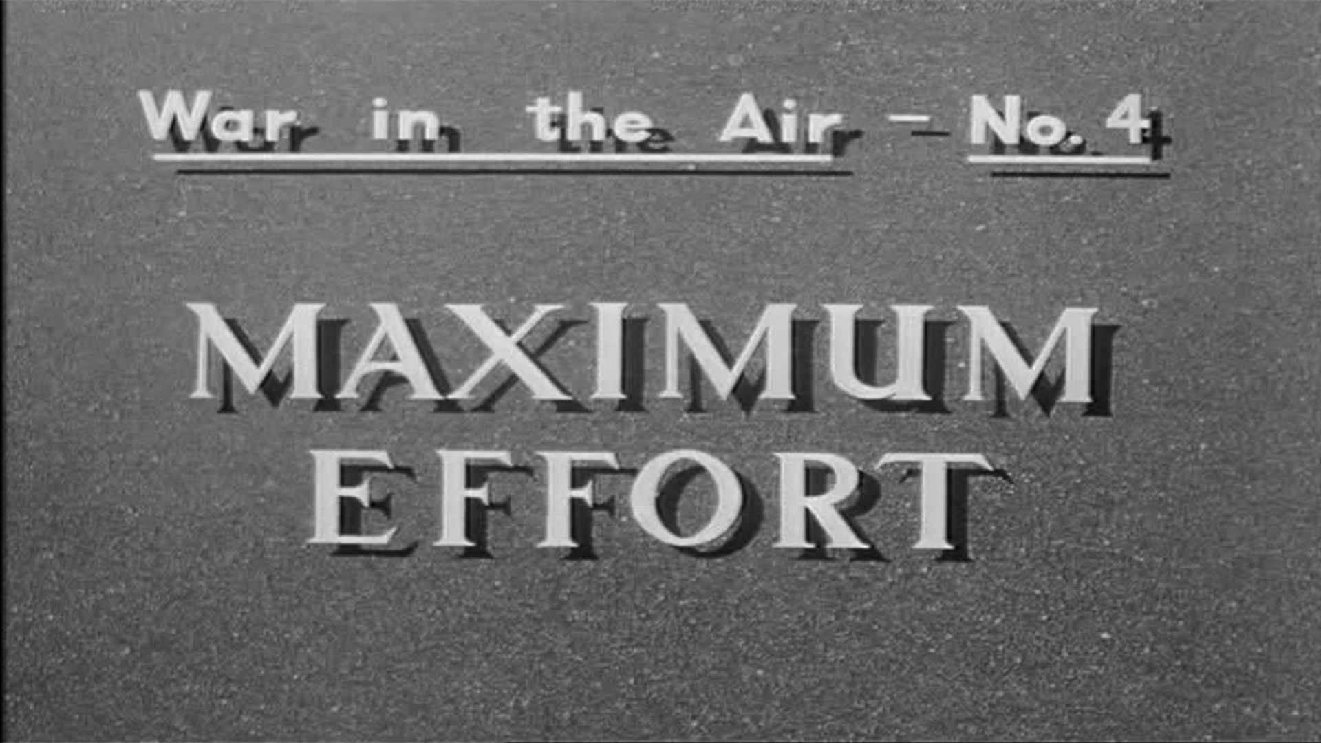 War in the Air background