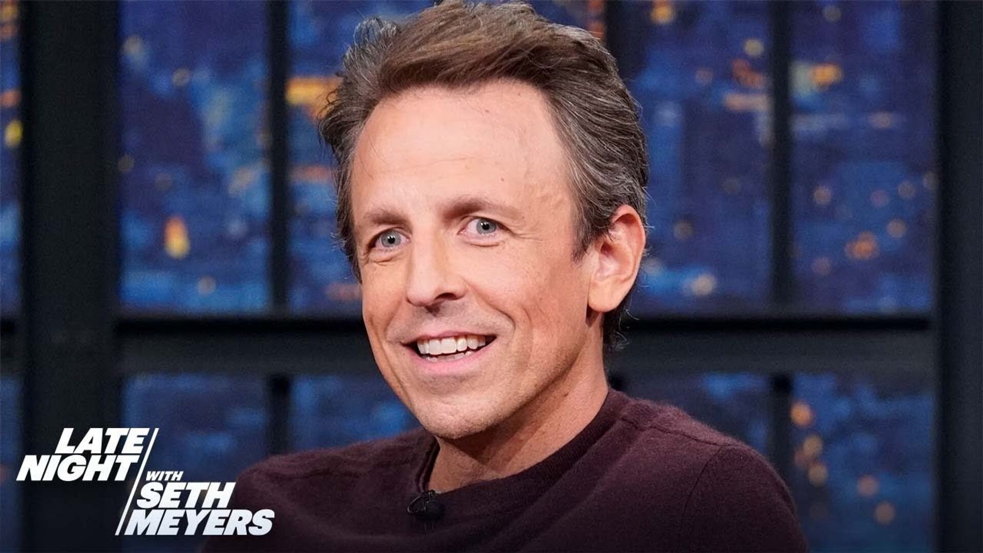 Late Night with Seth Meyers: Corrections" background