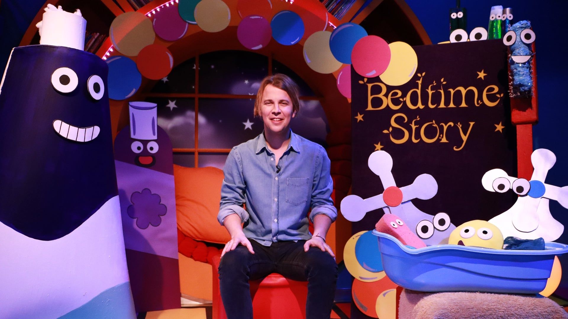 CBeebies Bedtime Story background