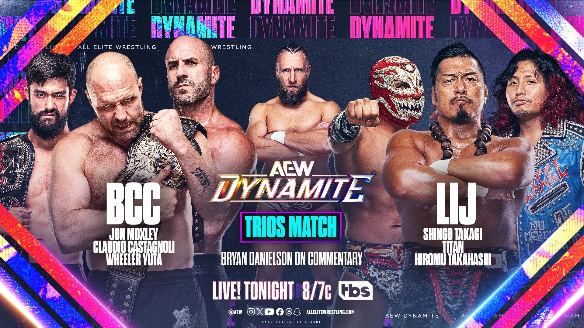 All Elite Wrestling: Dynamite background