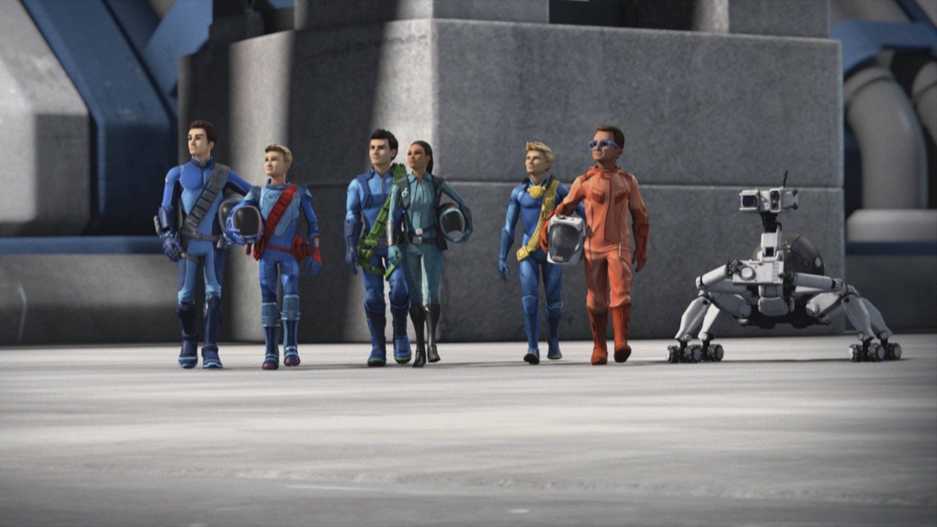 Thunderbirds Are Go background
