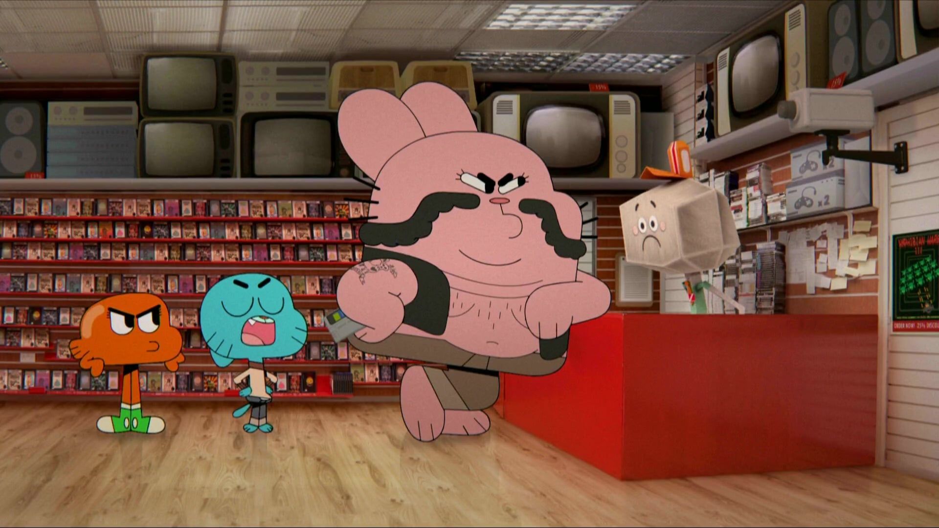 The Amazing World of Gumball background