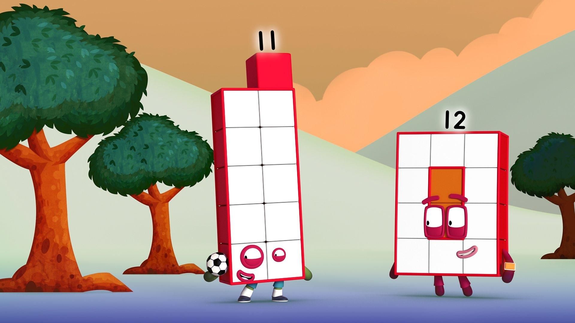 Numberblocks background