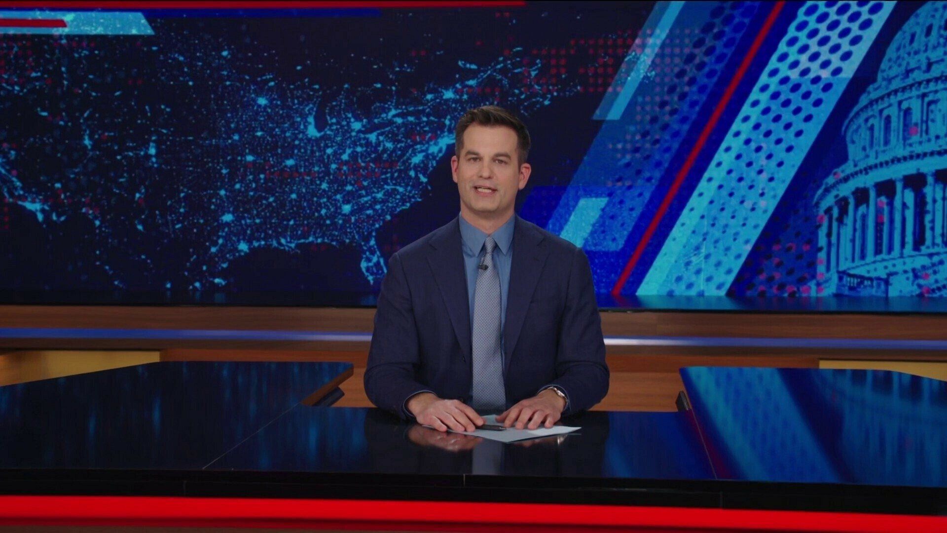 The Daily Show background