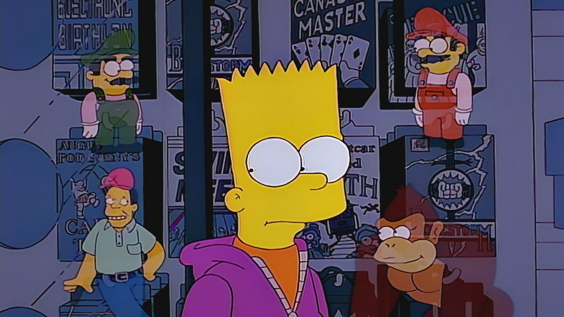 The Simpsons background