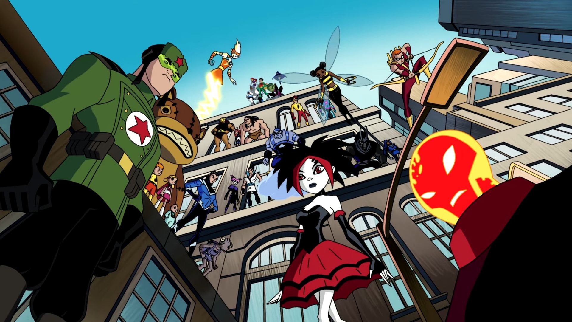Teen Titans background