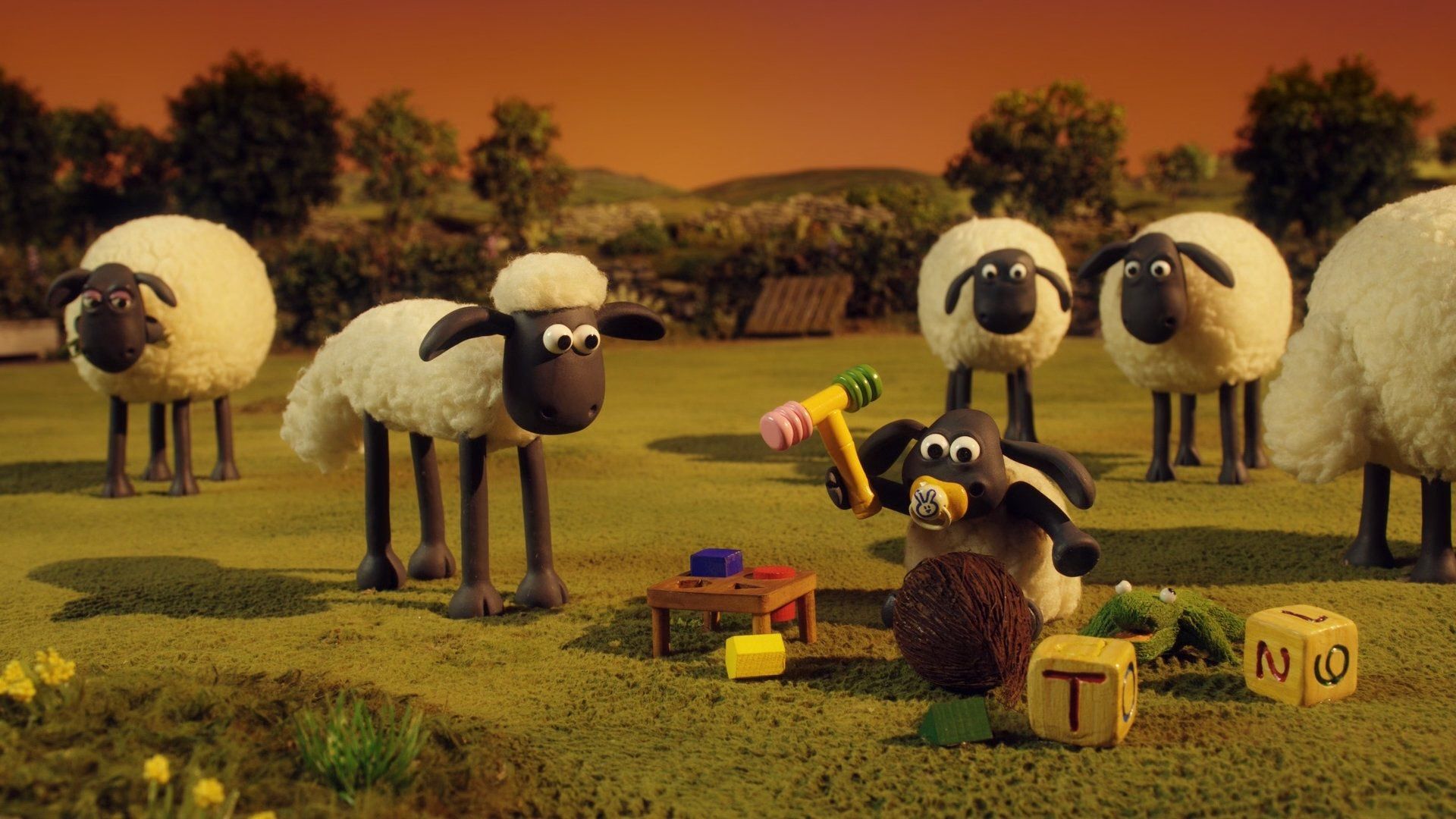 Shaun the Sheep background