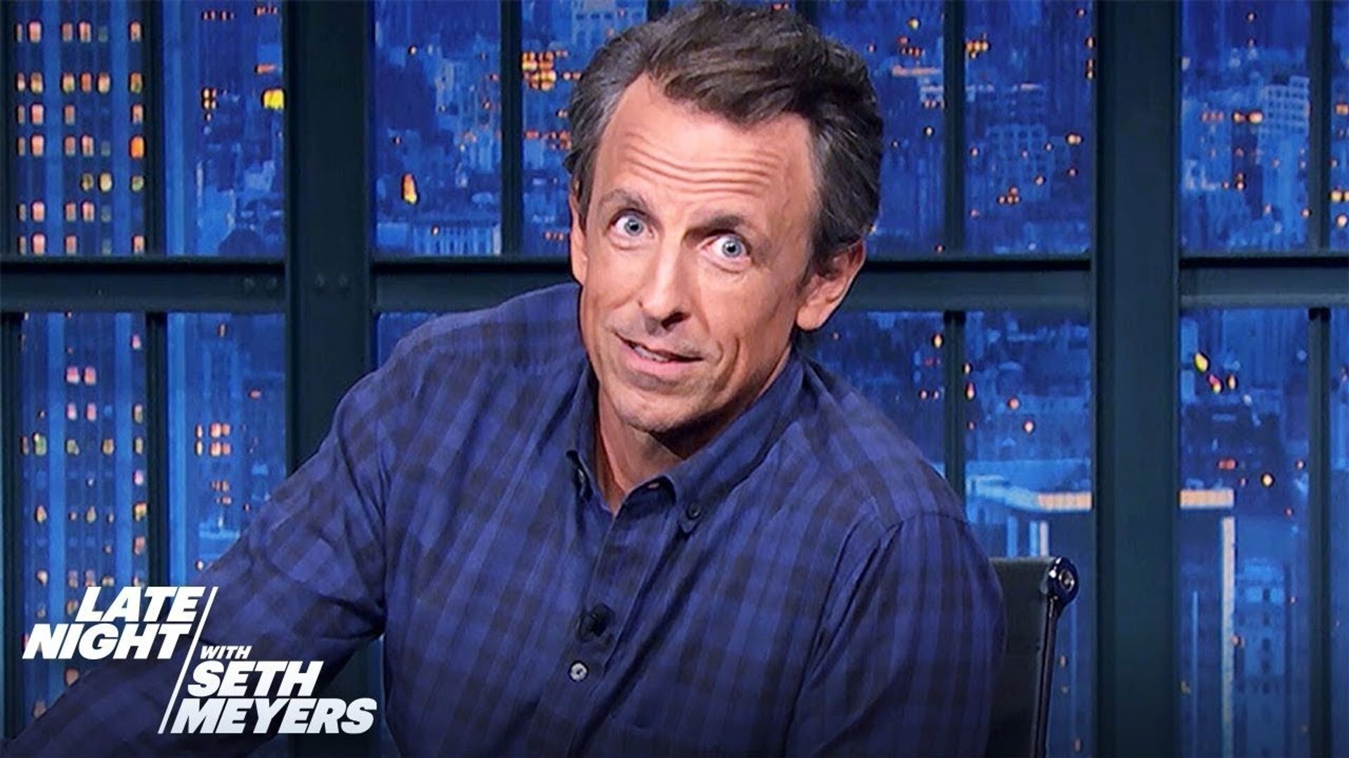 Late Night with Seth Meyers: Corrections" background