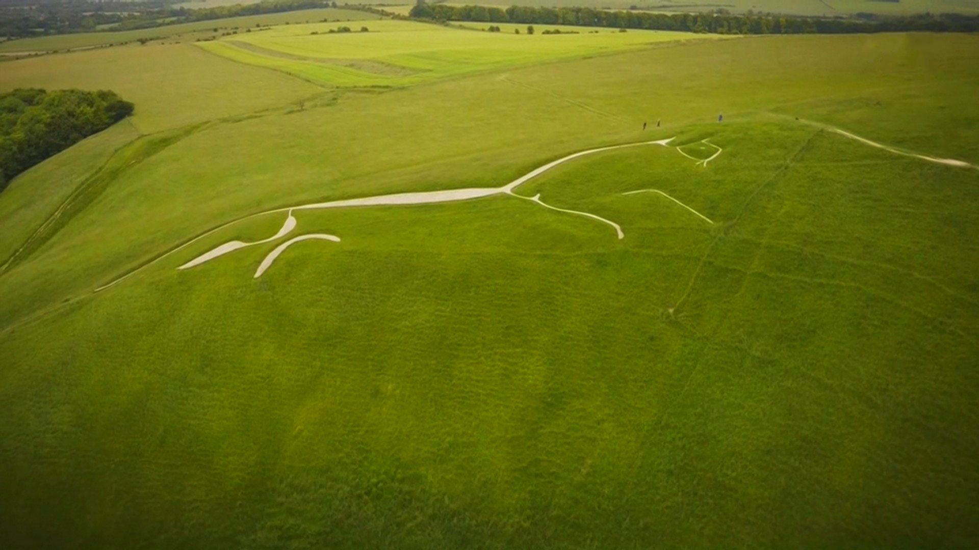 Britain's Ancient Tracks with Tony Robinson background