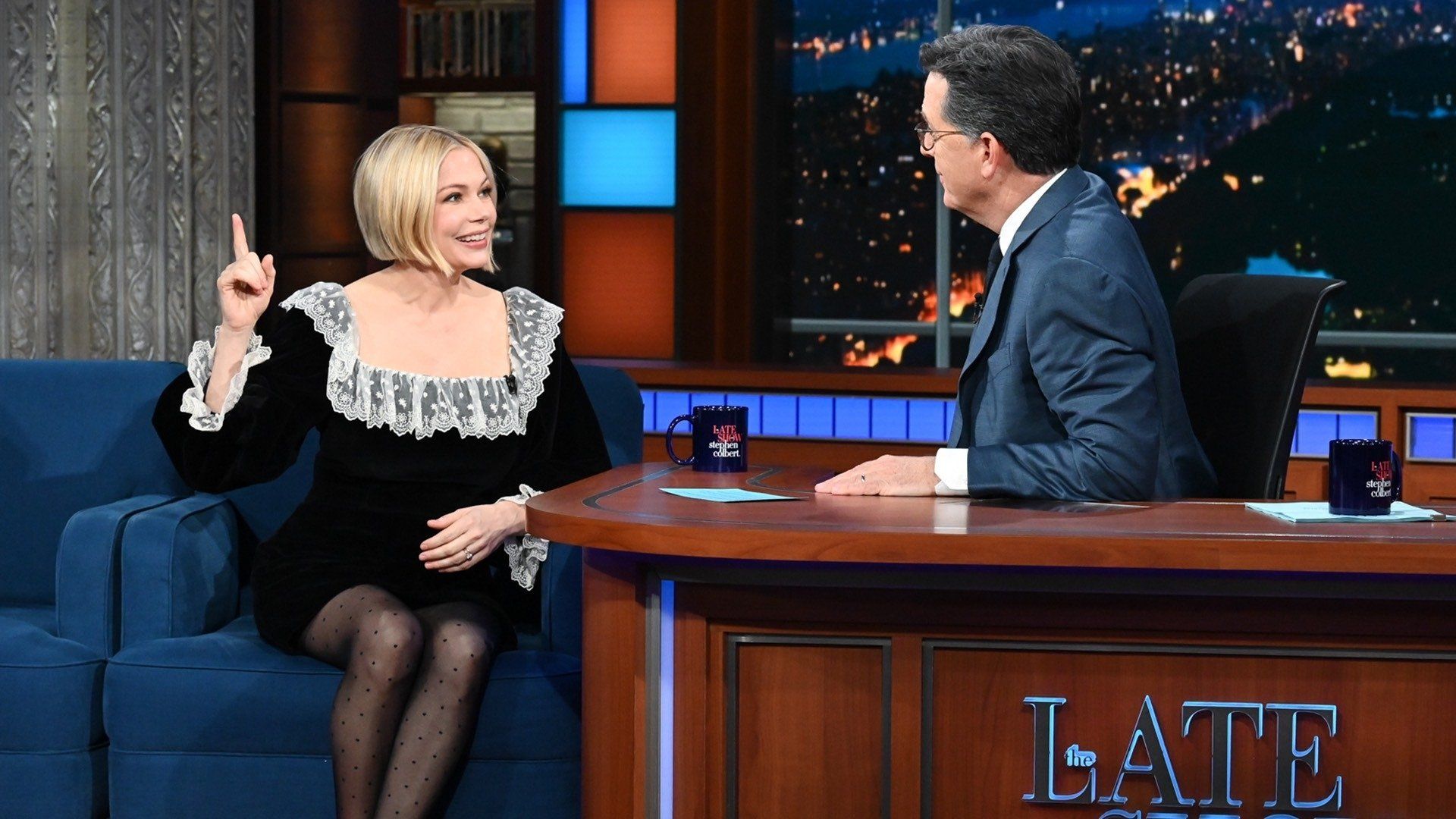 The Late Show with Stephen Colbert background