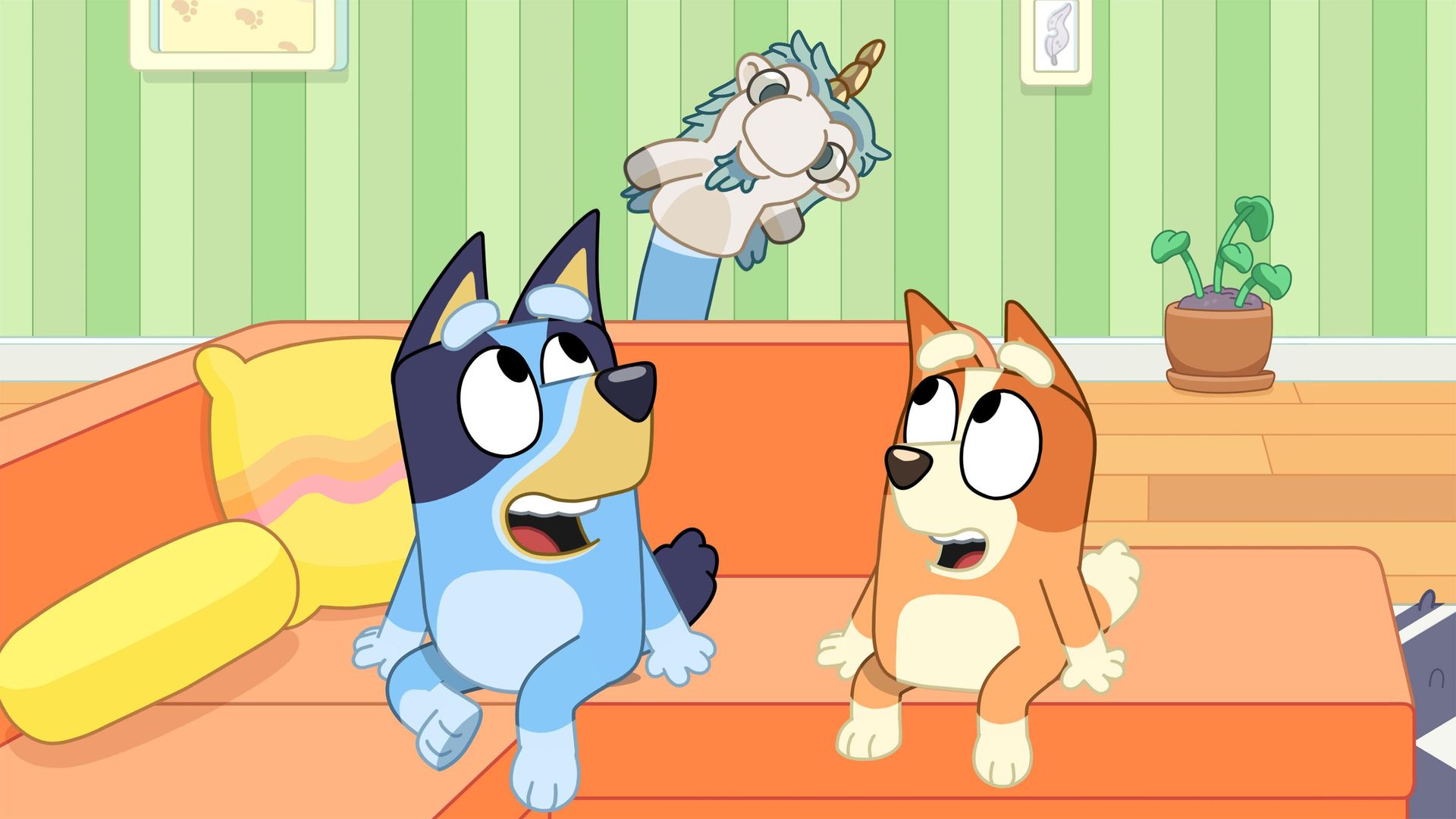 Bluey Minisodes background