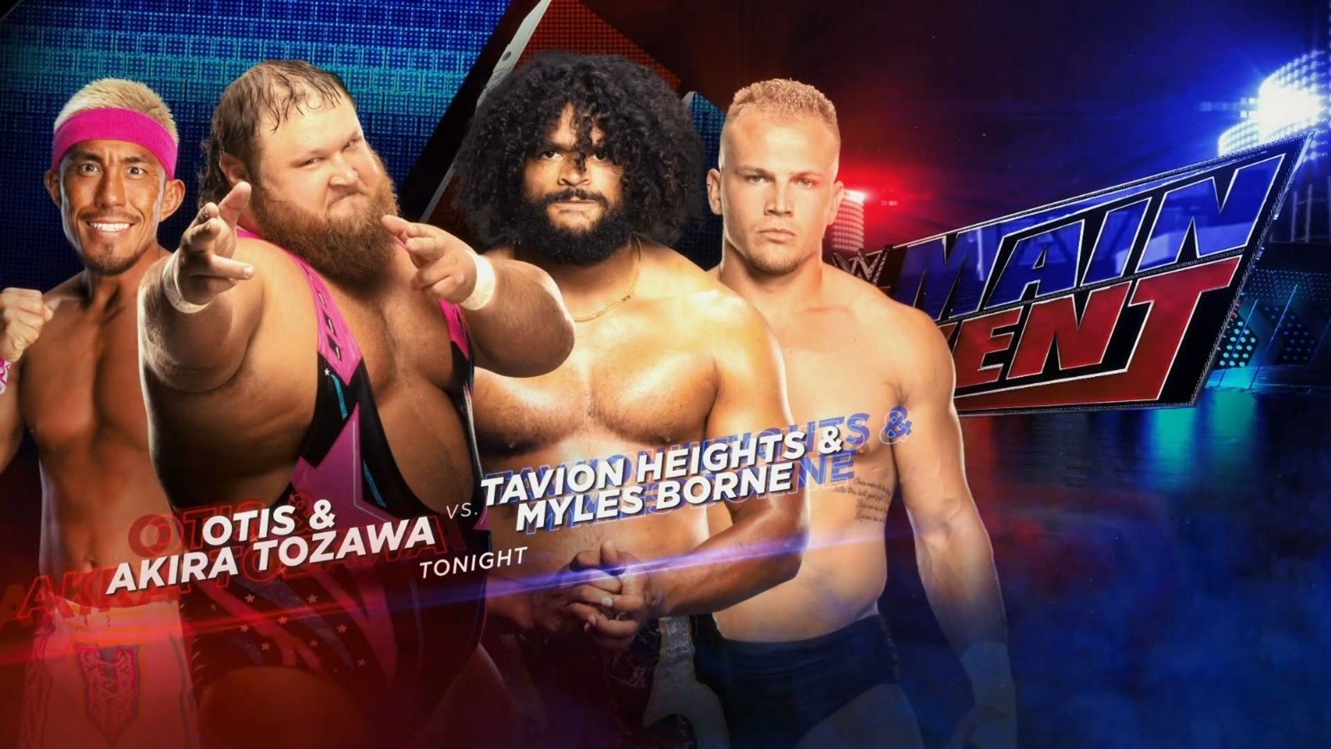 WWE Main Event background