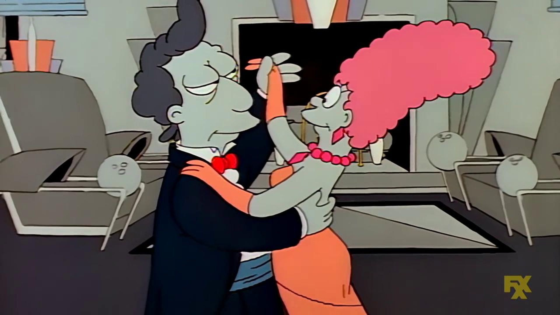 The Simpsons background