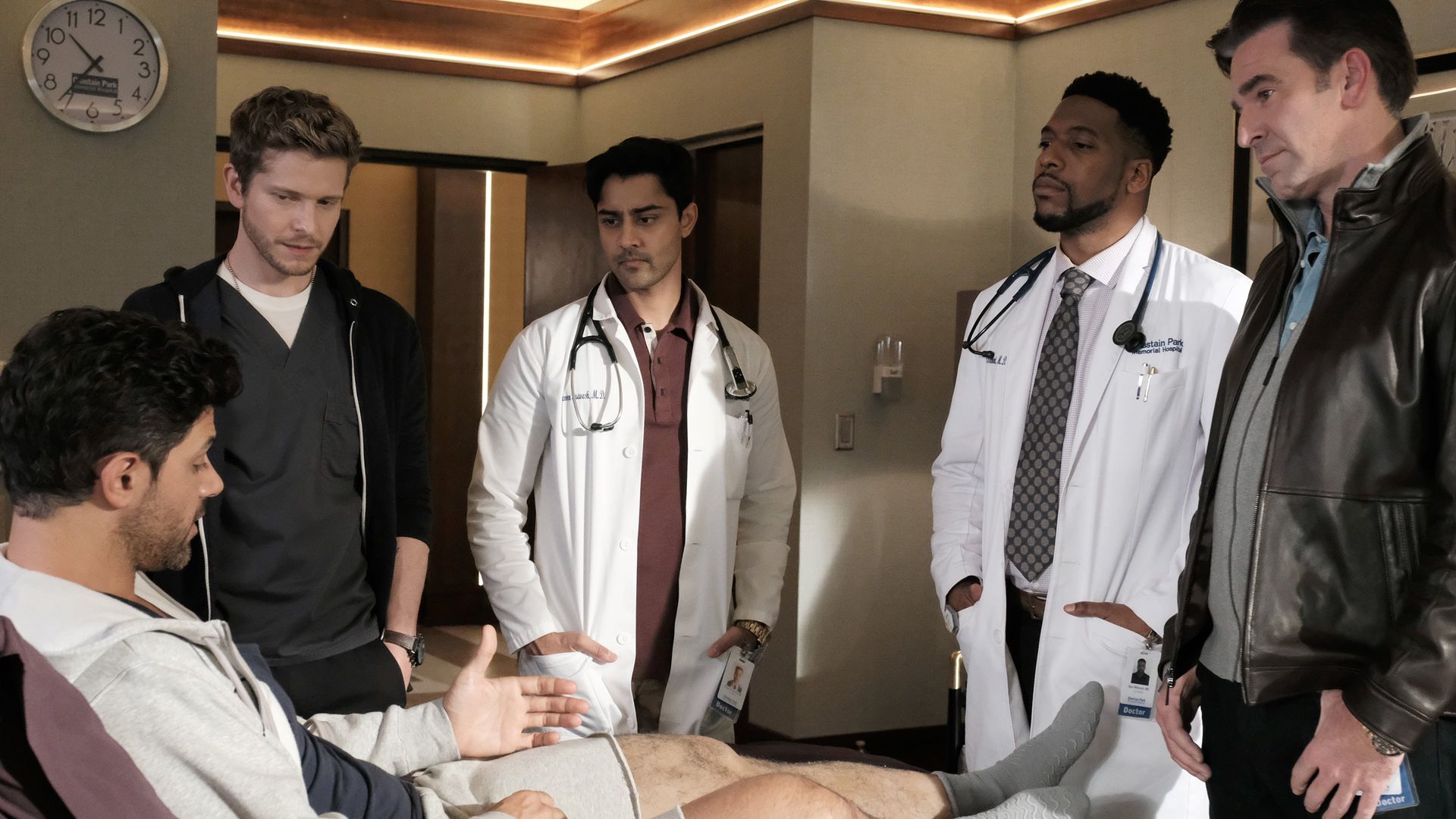 The Resident background