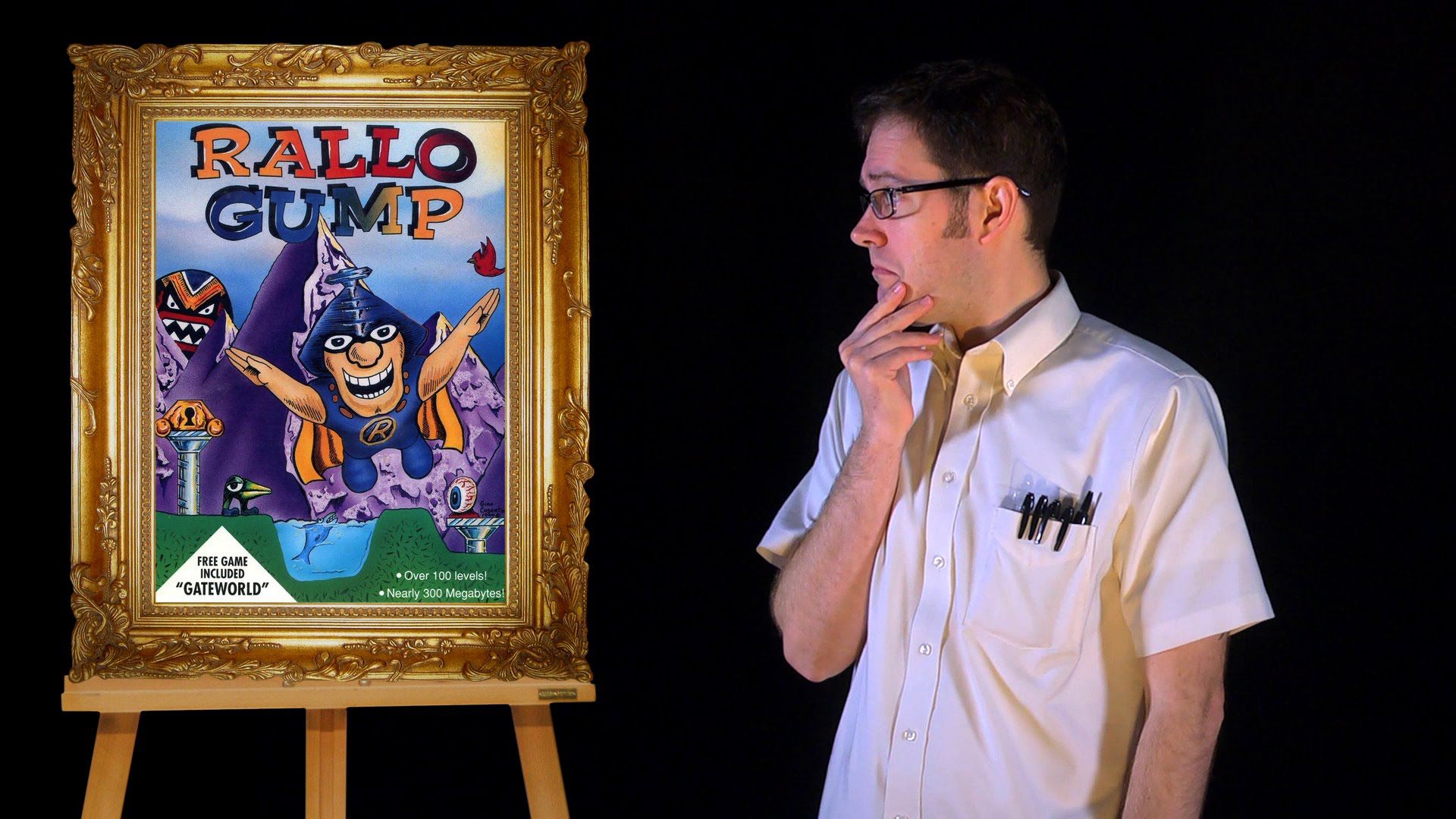 The Angry Video Game Nerd background
