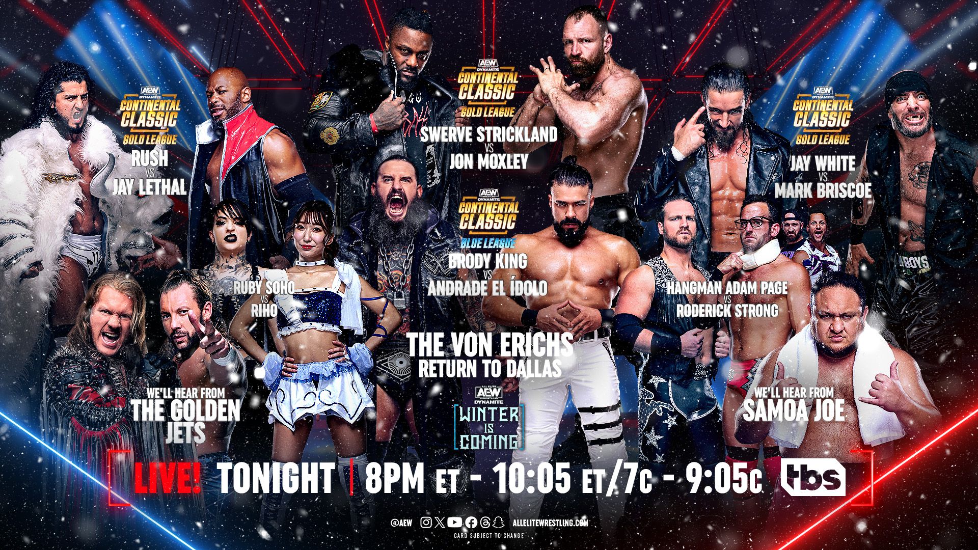 All Elite Wrestling: Dynamite background