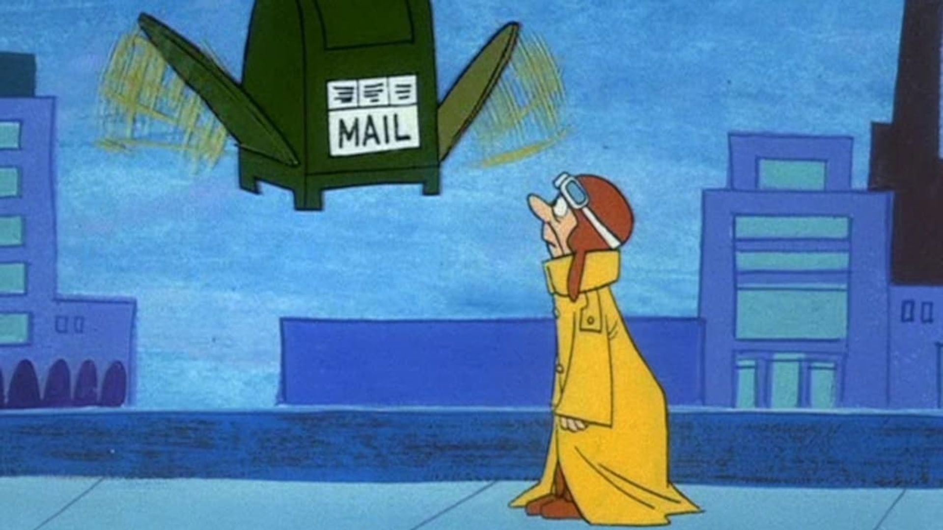 Dastardly and Muttley in Their Flying Machines background