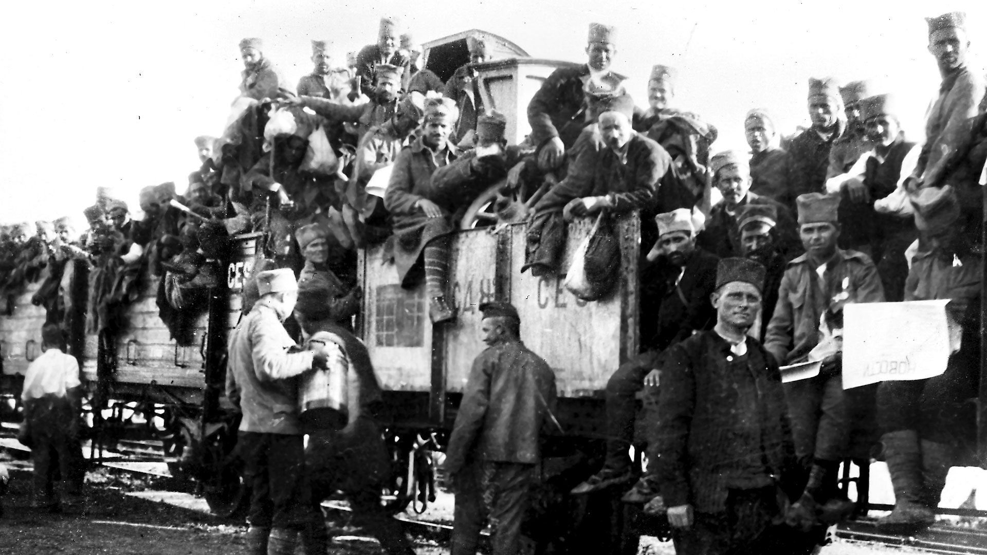The First World War background