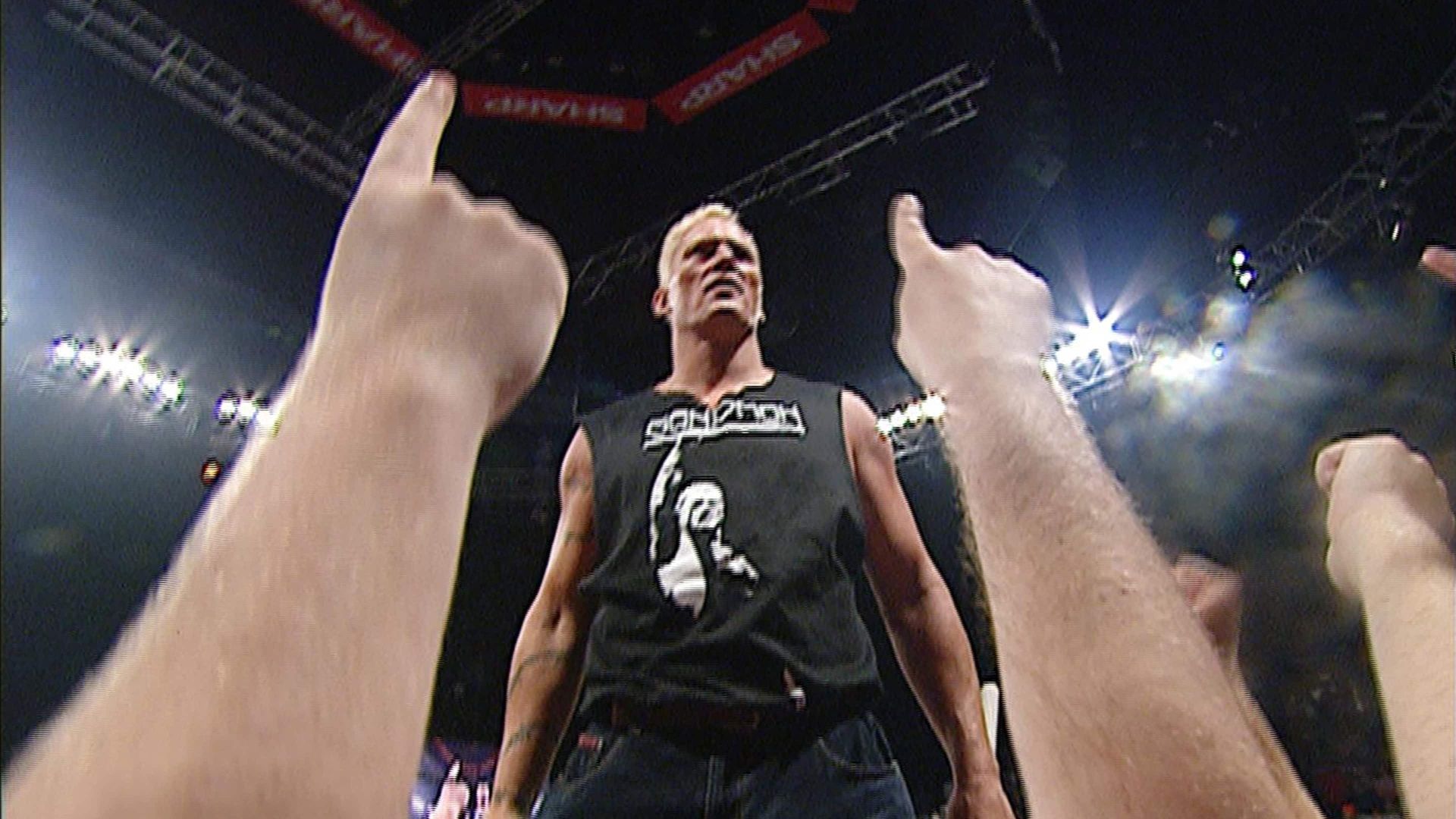 ECW on Sci-Fi background
