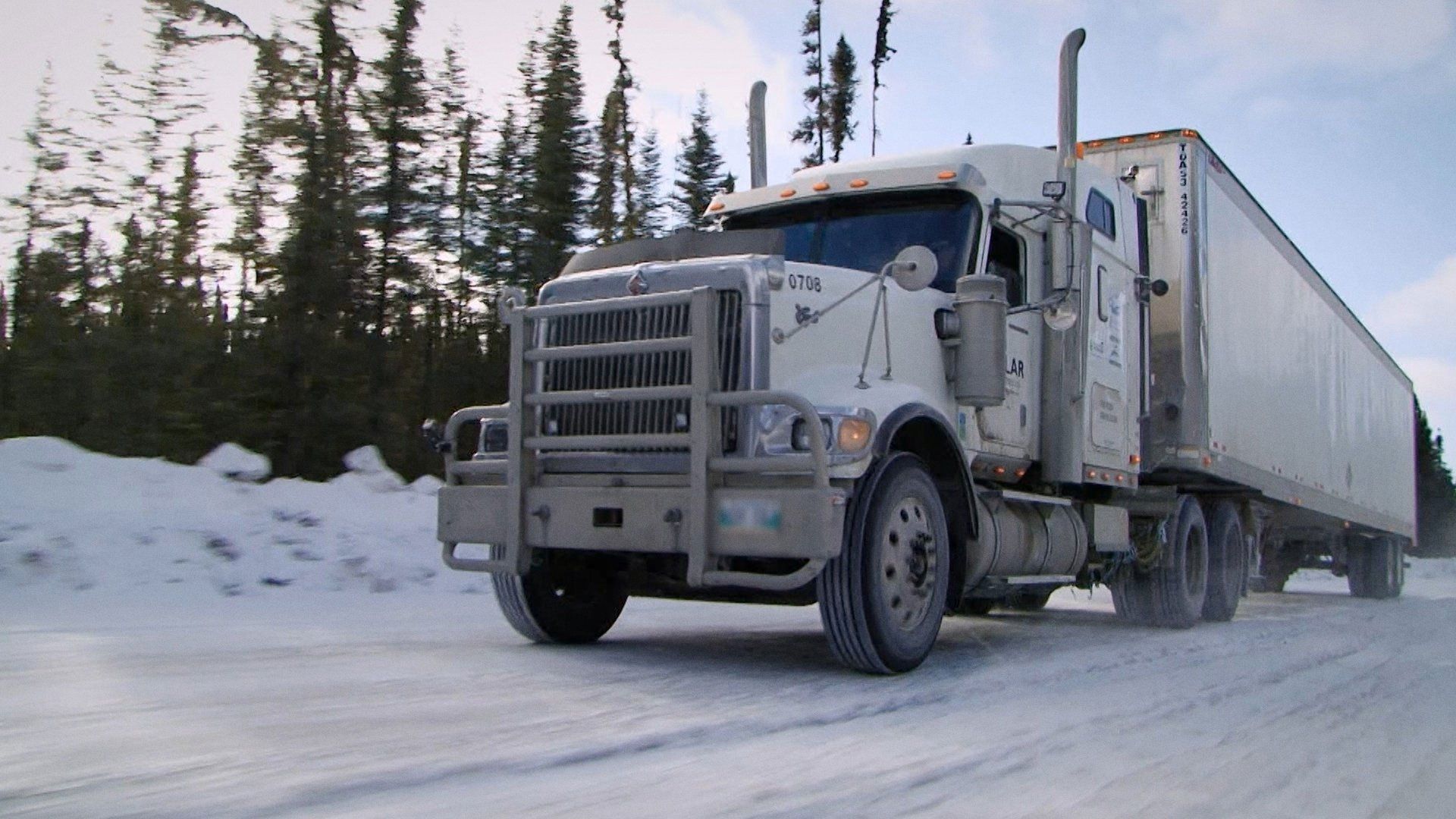 Ice Road Truckers background