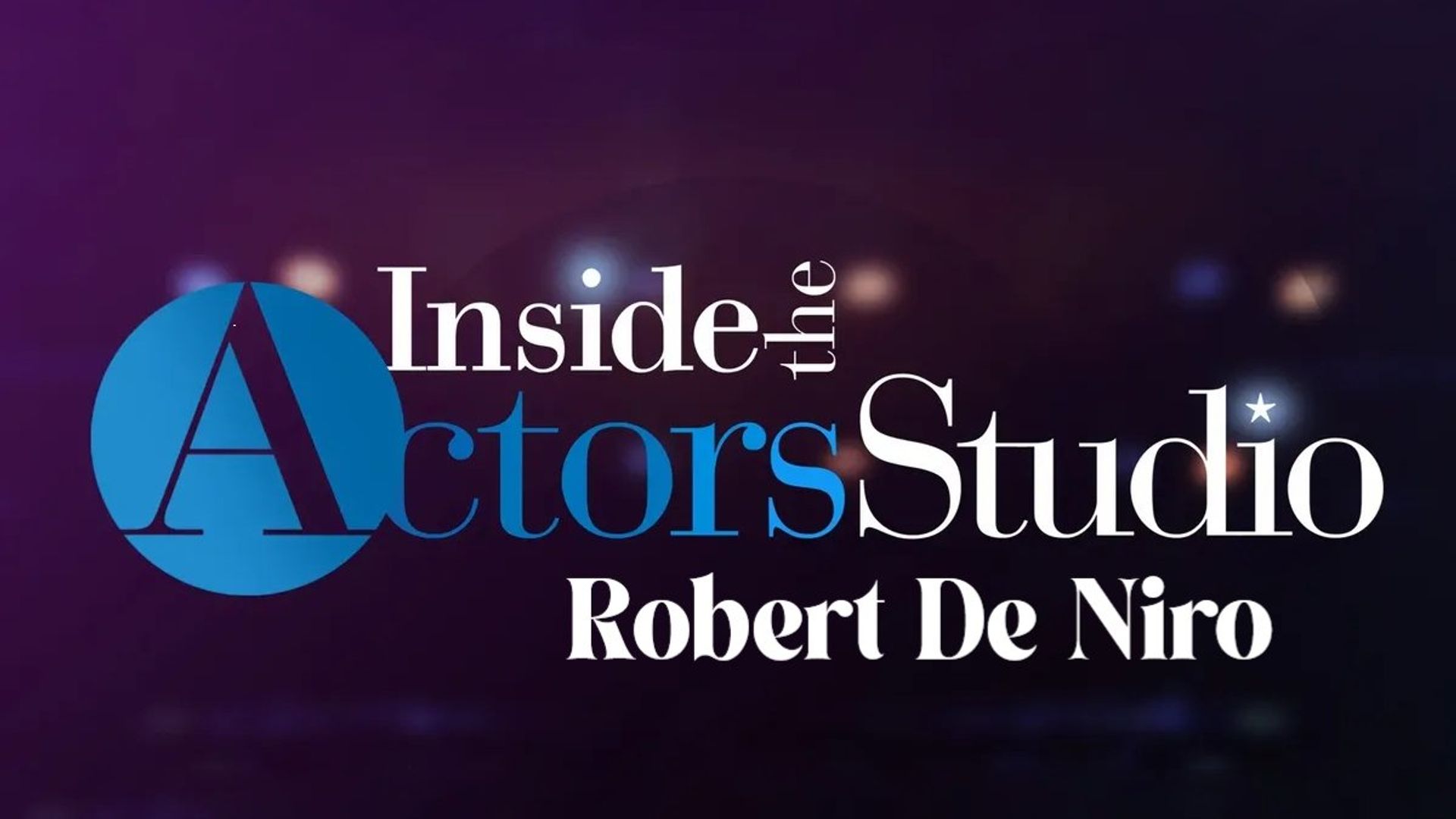 Inside the Actors Studio background