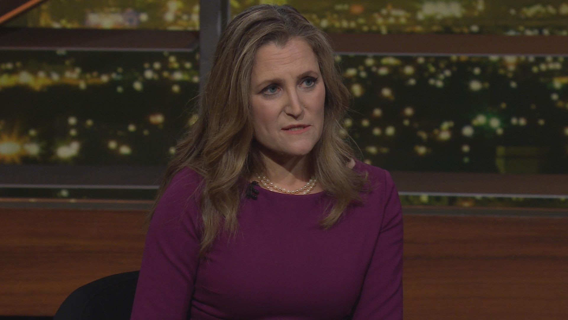 Real Time with Bill Maher background