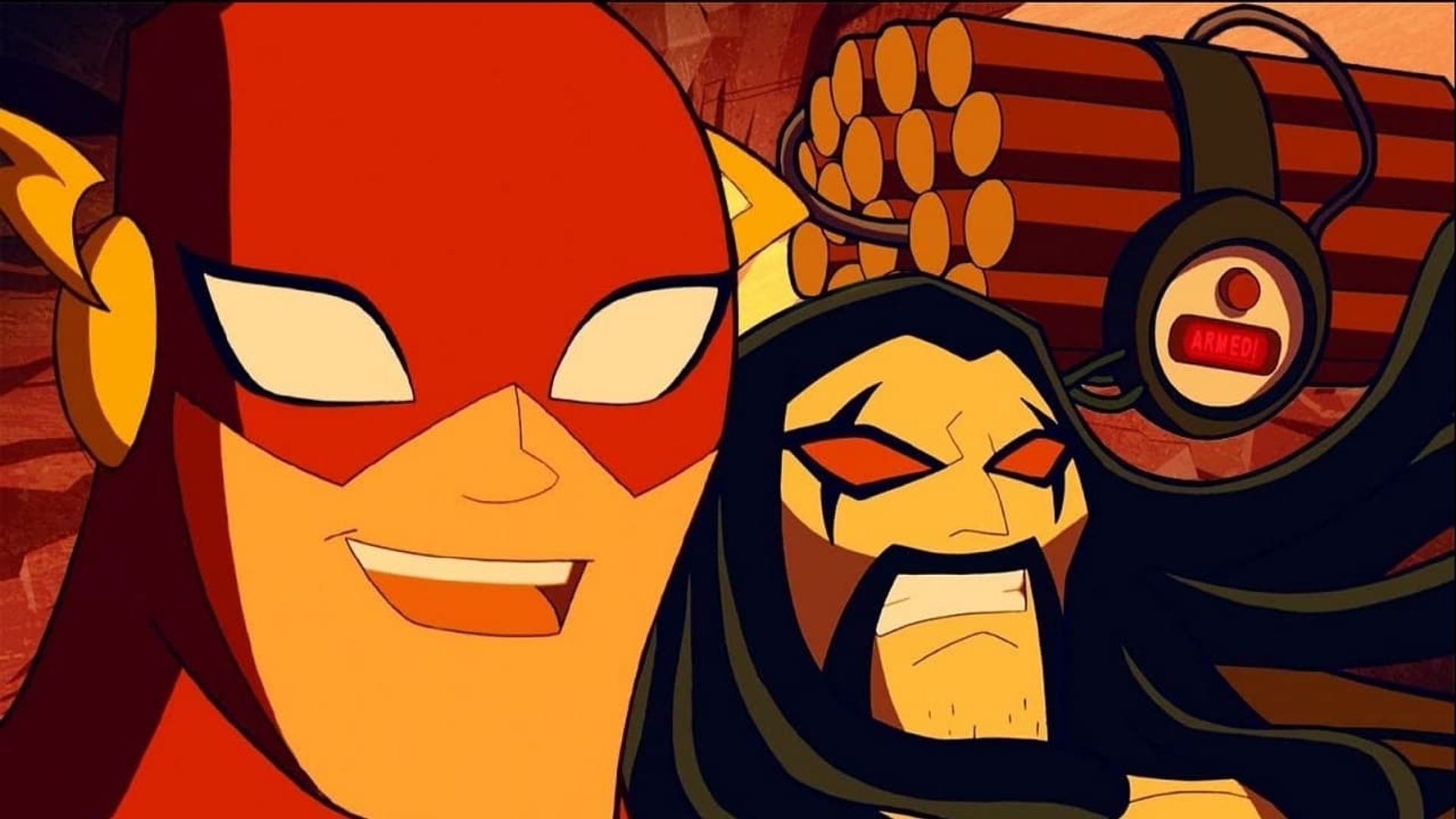 Justice League Action Shorts background