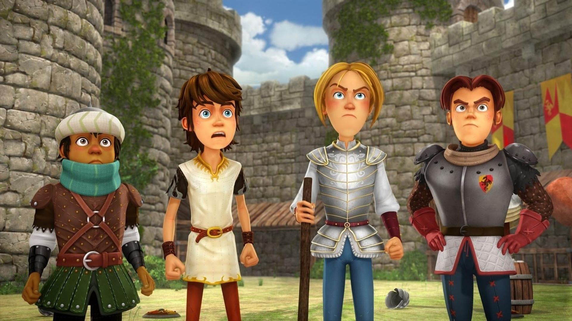 Arthur et les enfants de la Table Ronde background