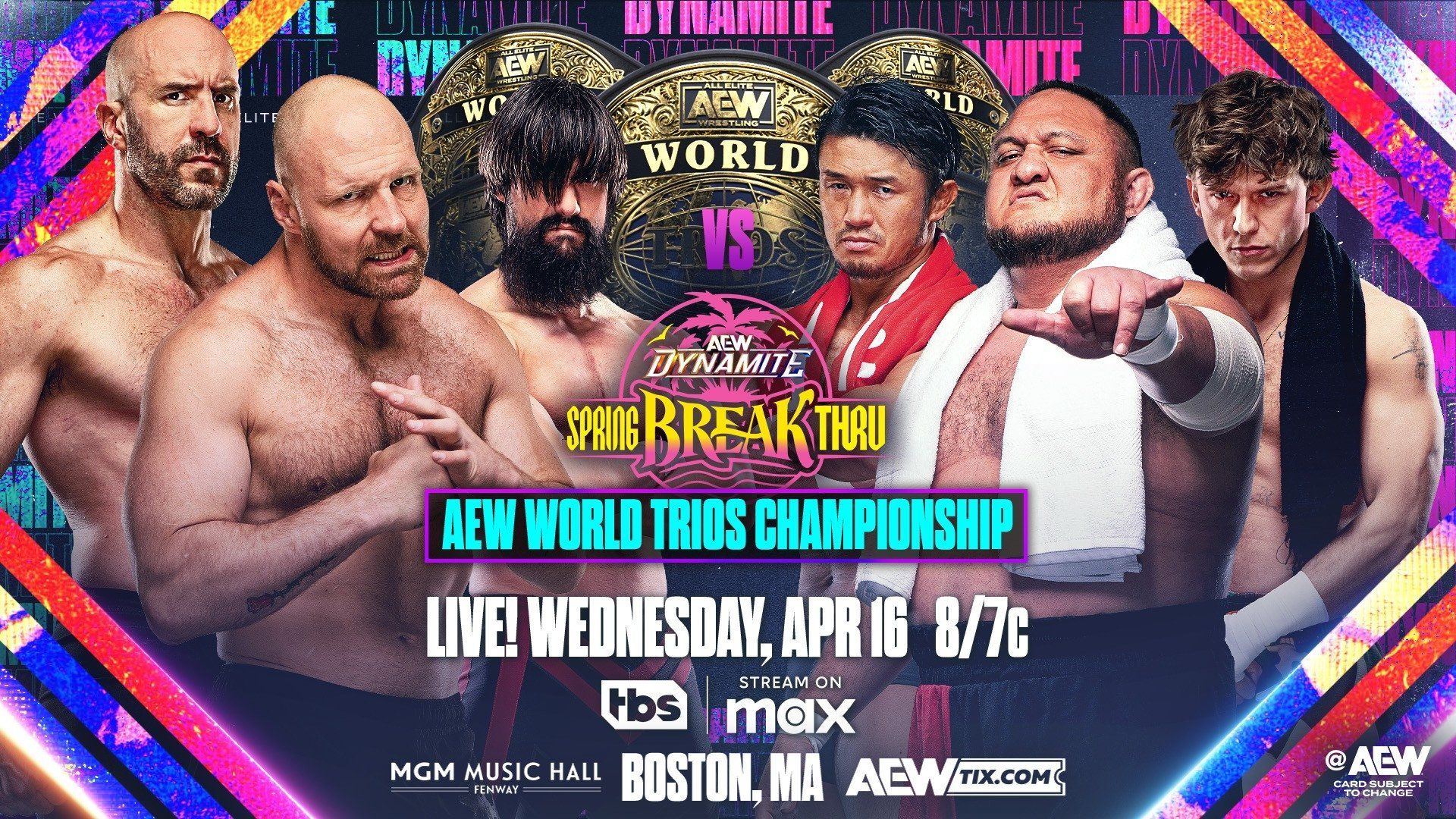 All Elite Wrestling: Dynamite background