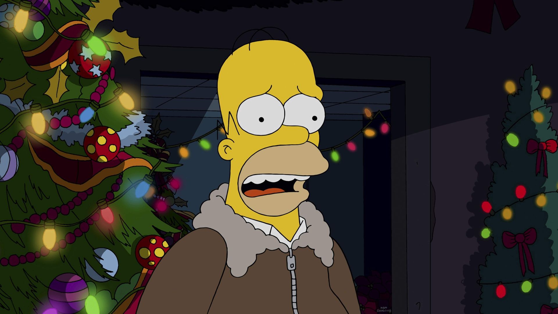 The Simpsons background
