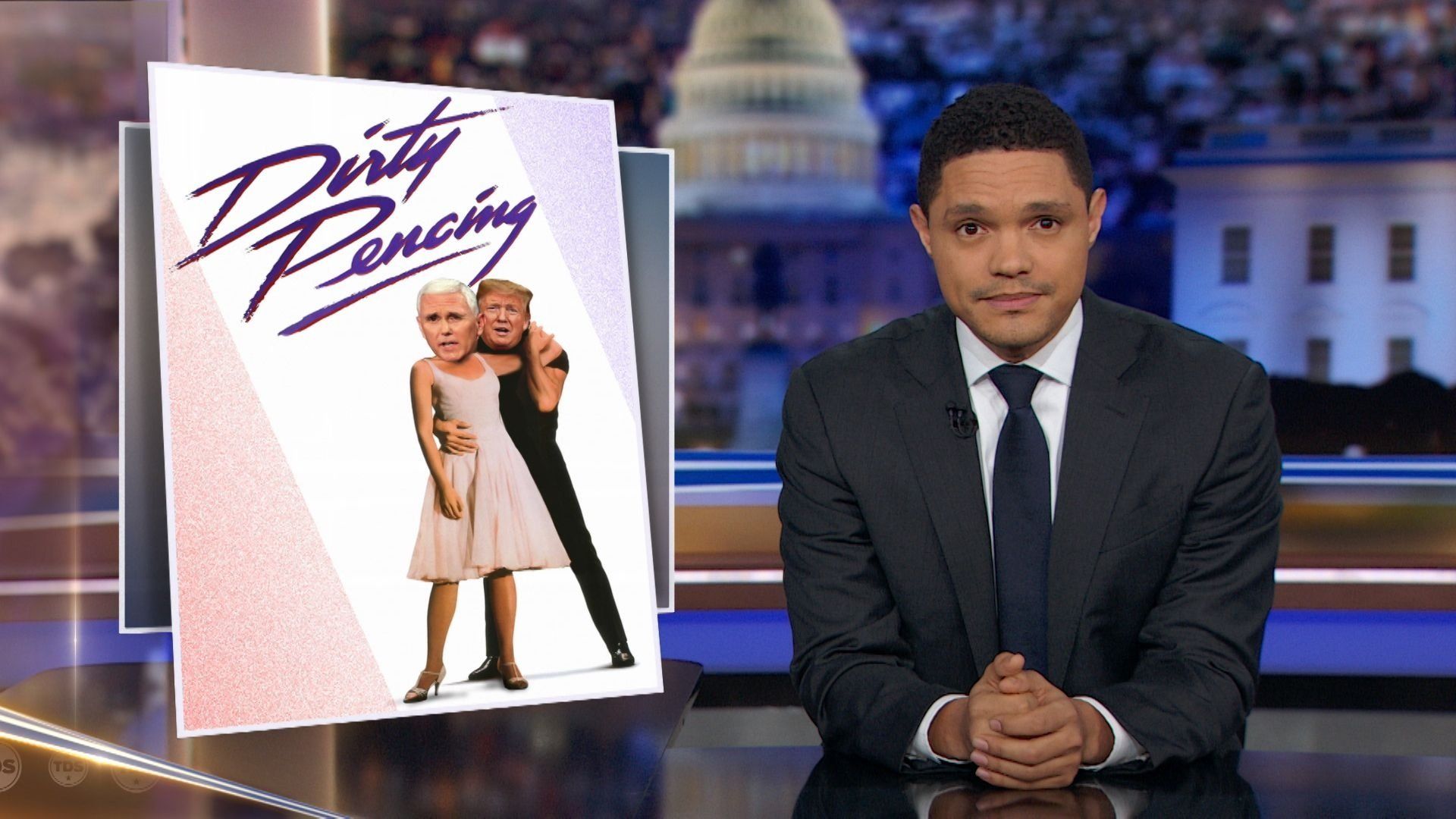 The Daily Show background