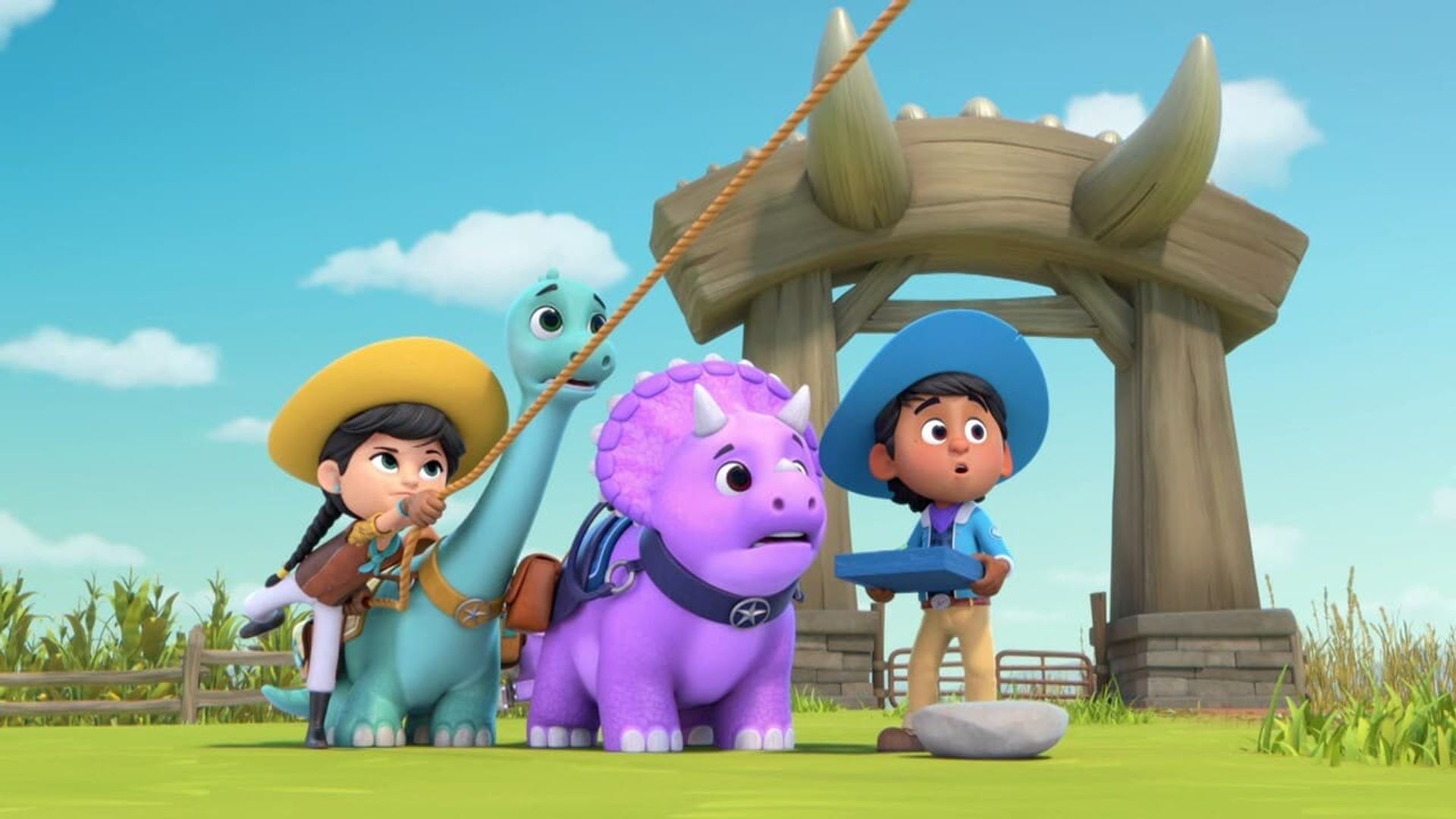 Dino Ranch background