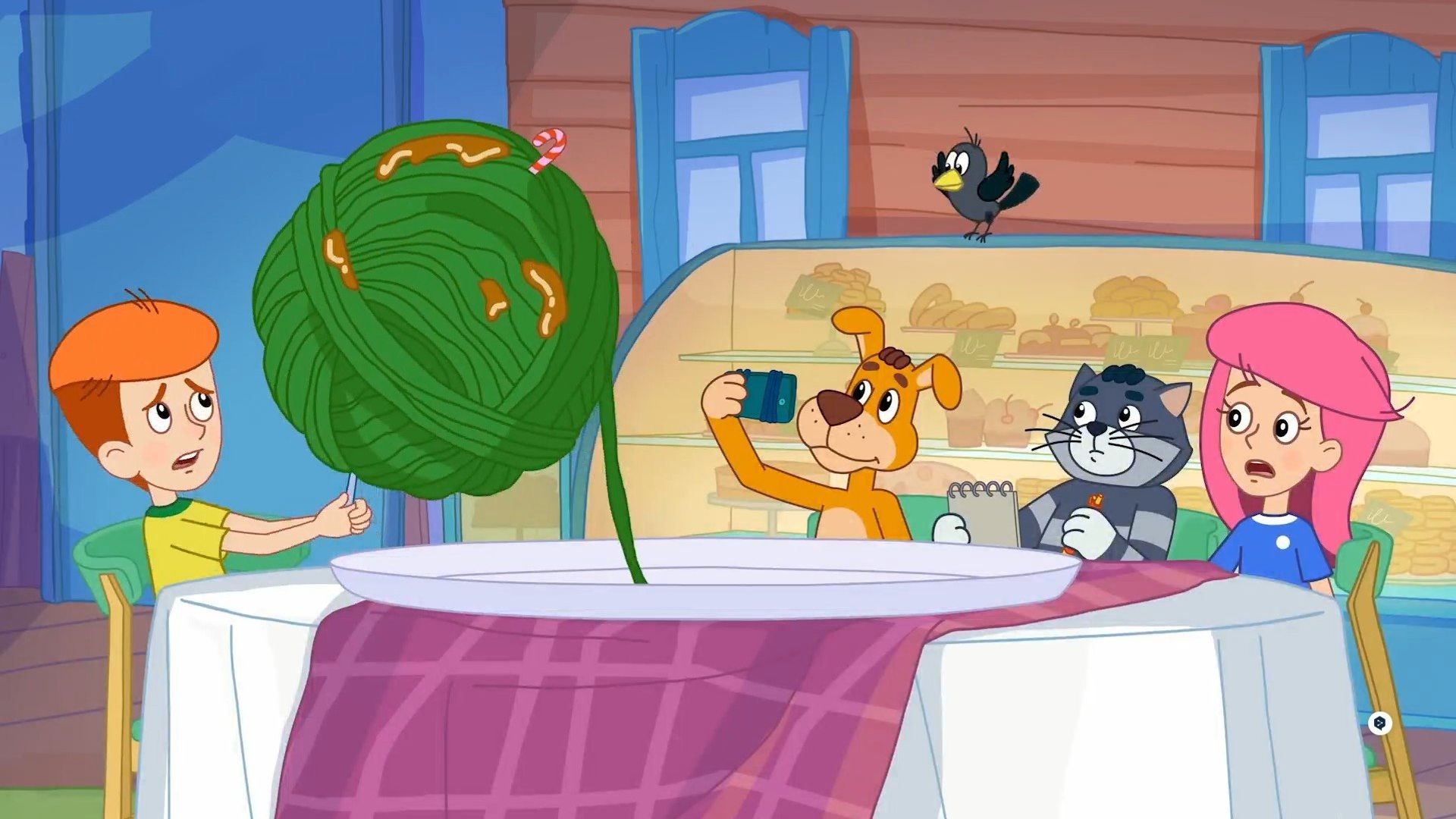 Mr. Theo, Cat & Dog background