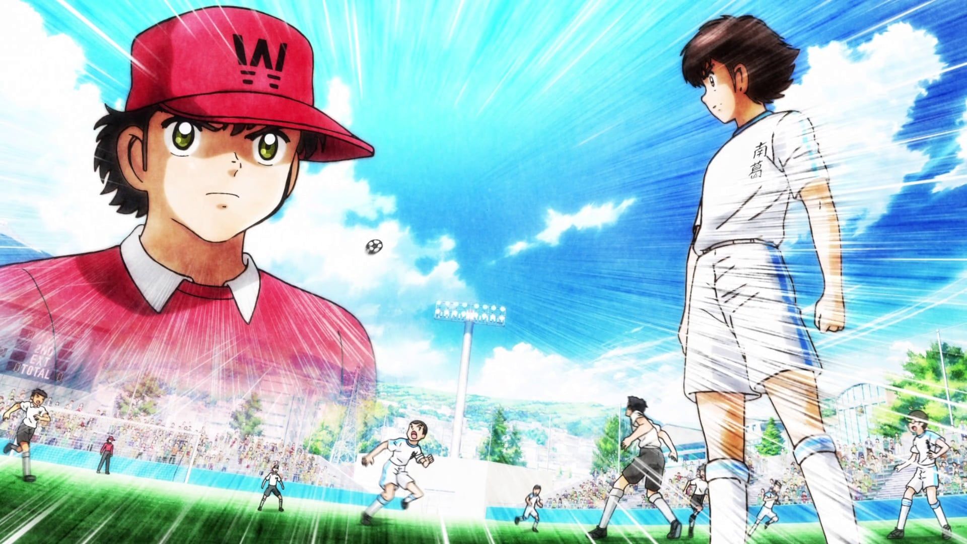 Captain Tsubasa background