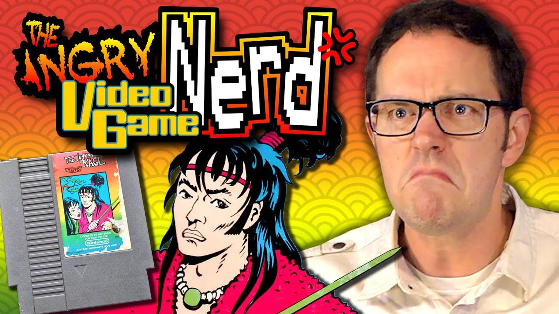 The Angry Video Game Nerd background