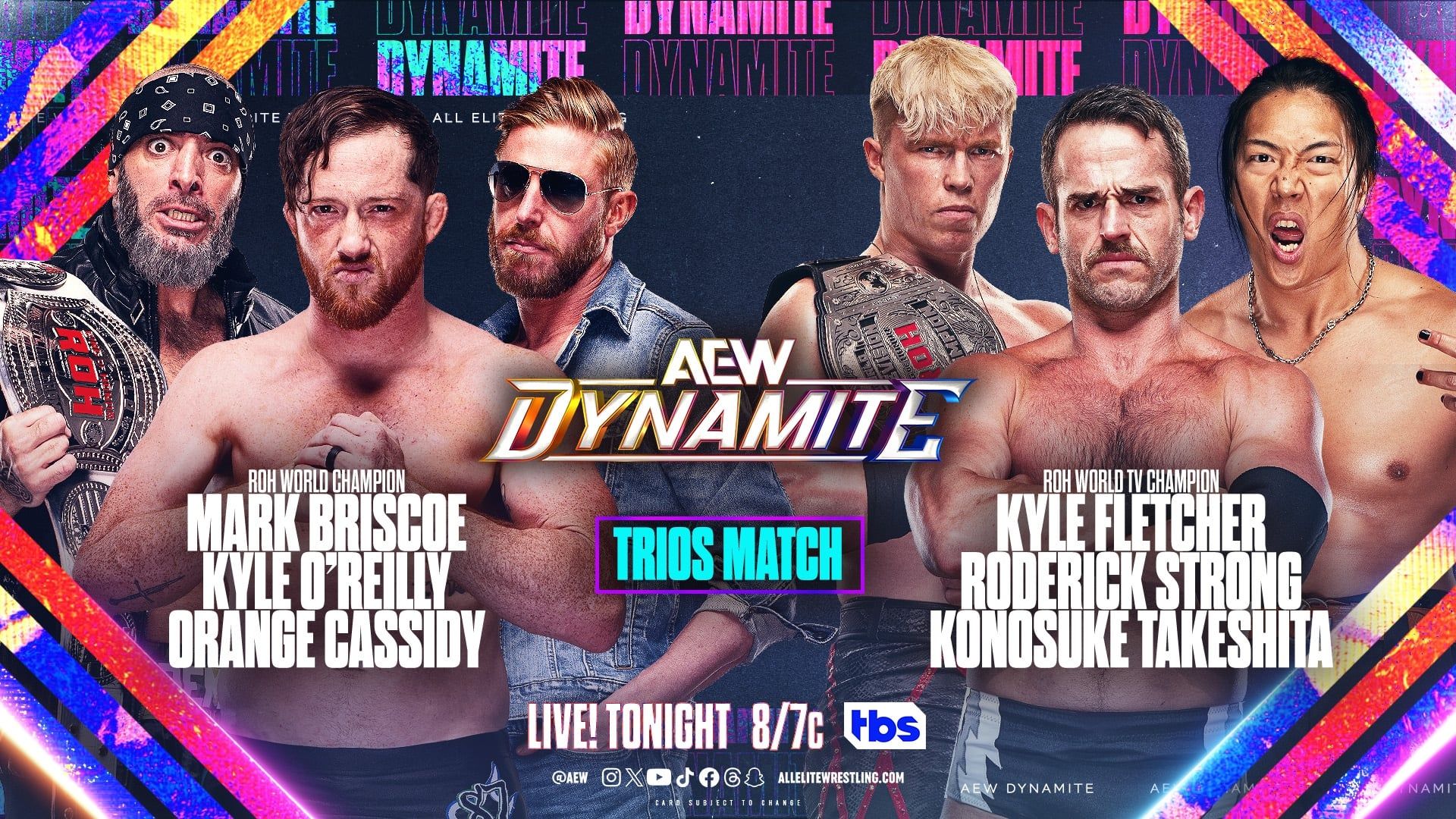 All Elite Wrestling: Dynamite background