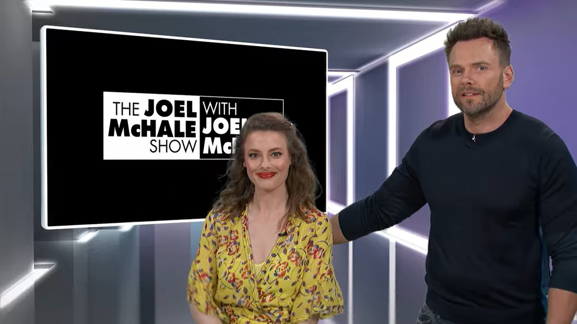 The Joel McHale Show with Joel McHale background