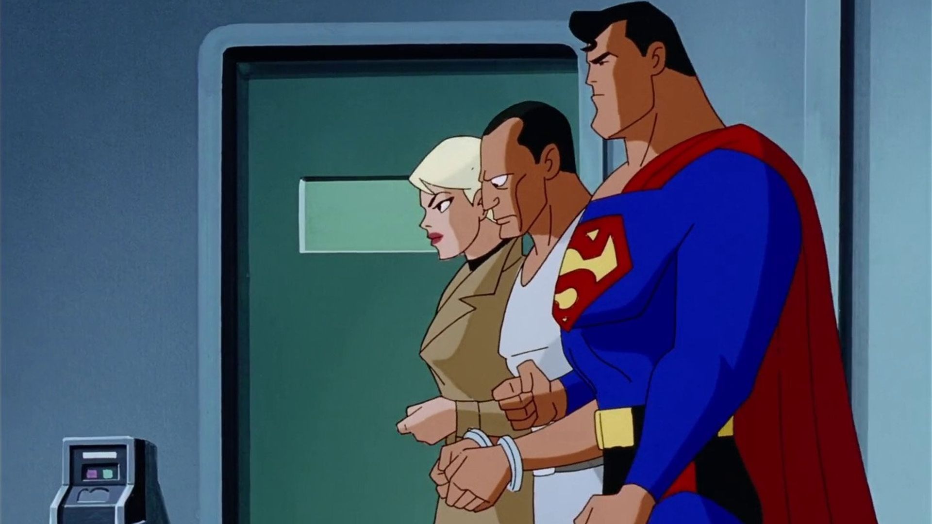 Superman: The Animated Series background