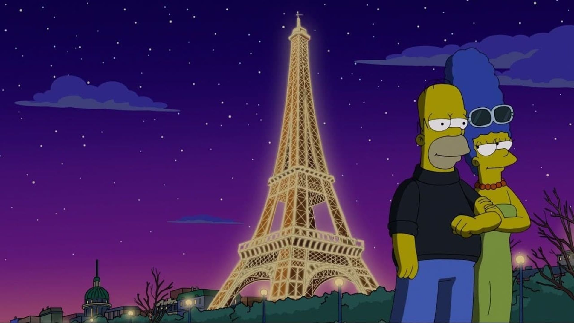 The Simpsons background