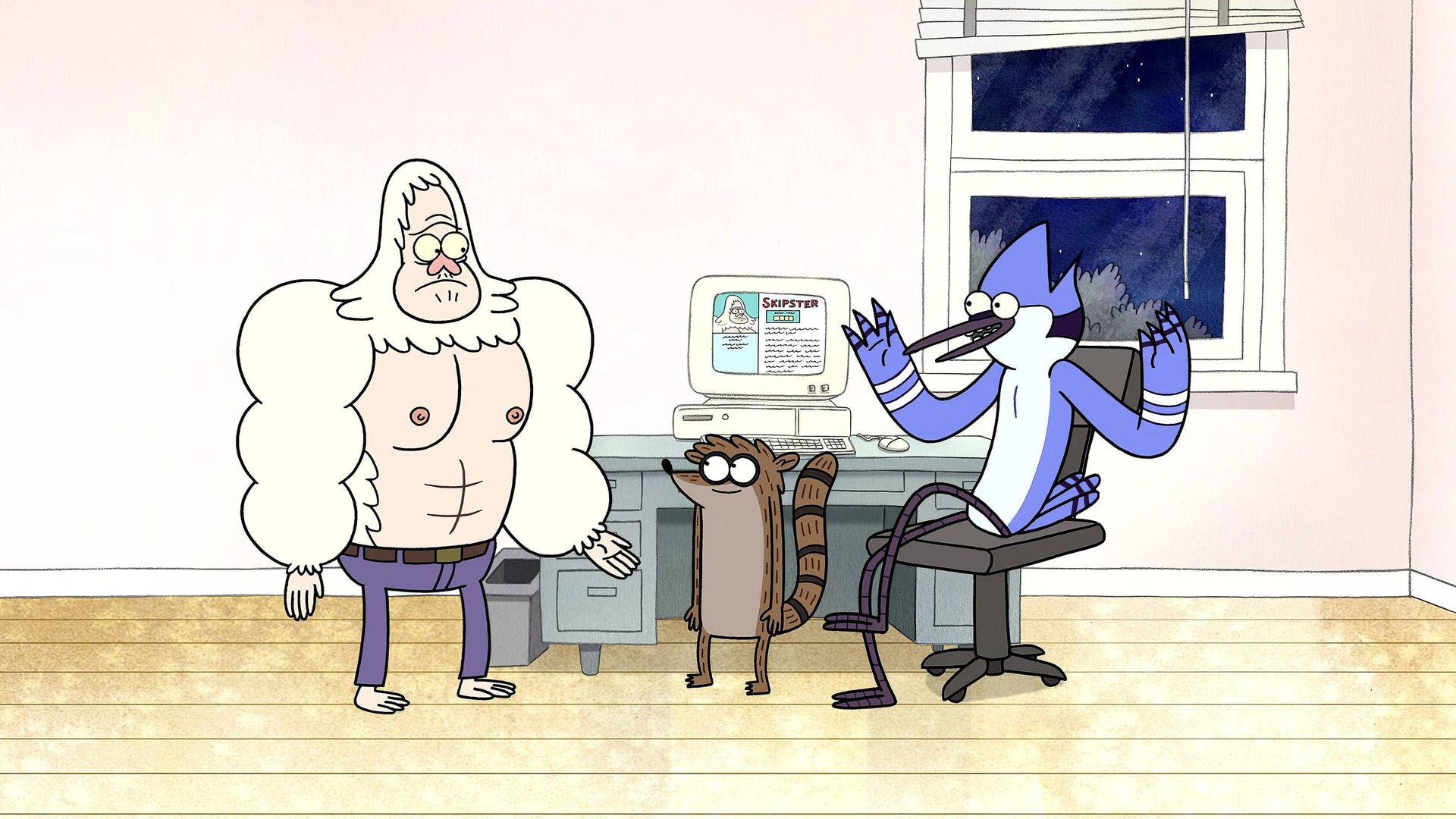 Regular Show background