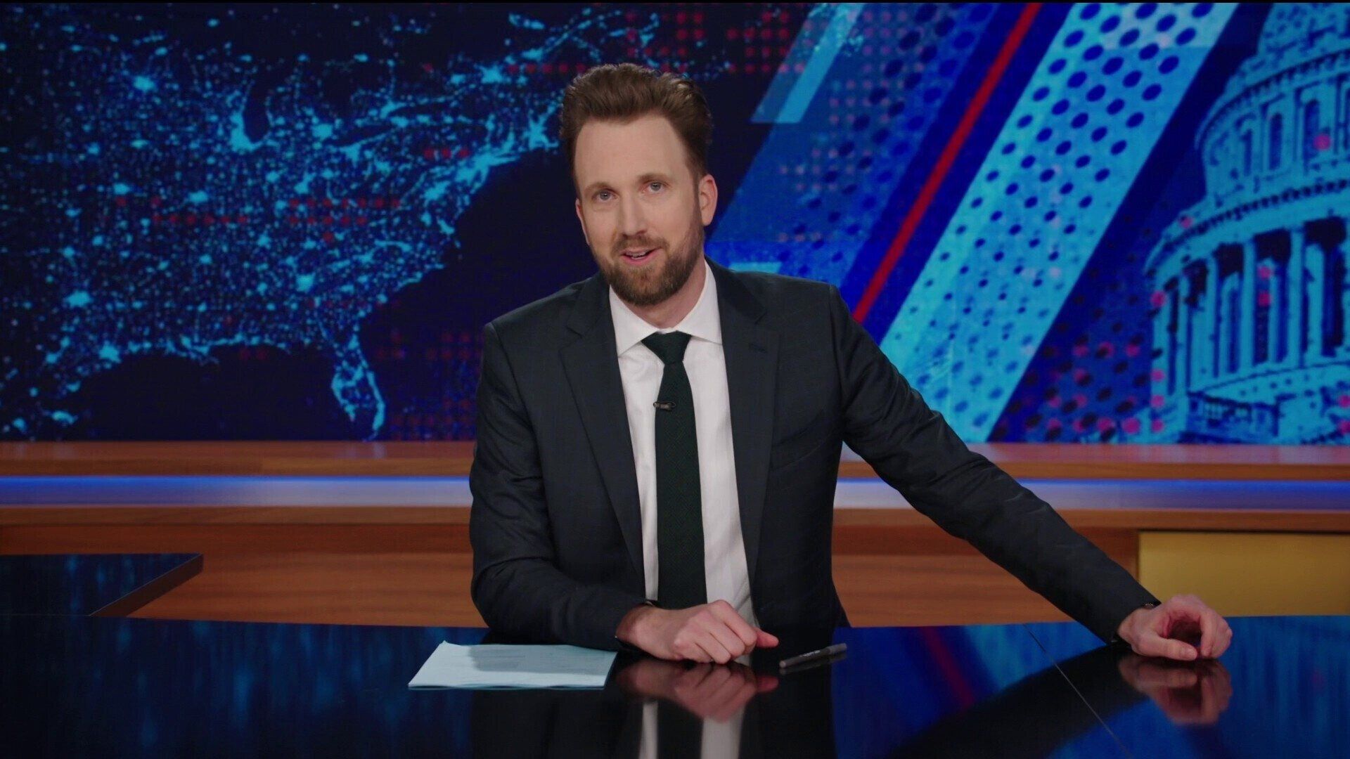 The Daily Show background