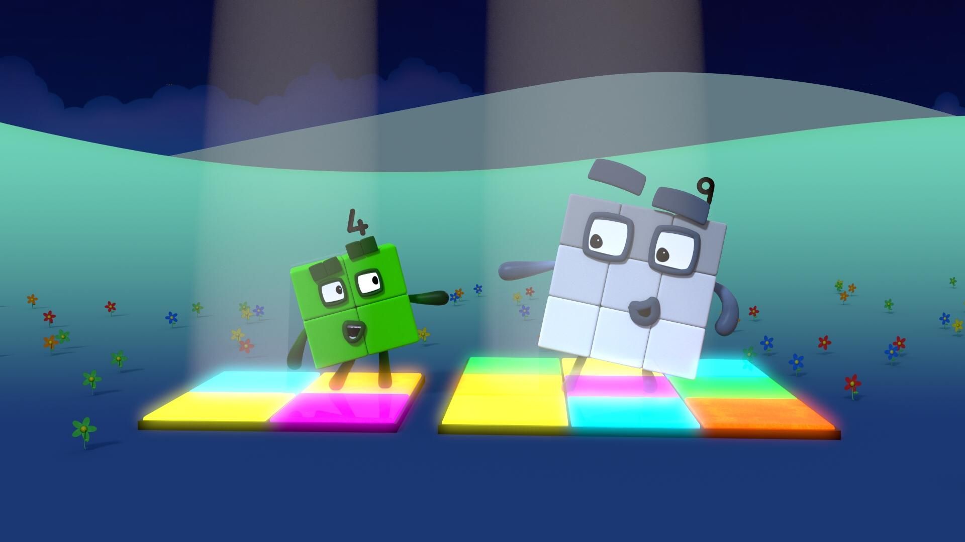 Numberblocks background