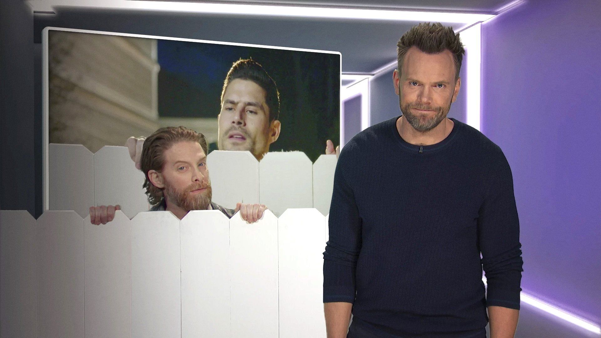 The Joel McHale Show with Joel McHale background
