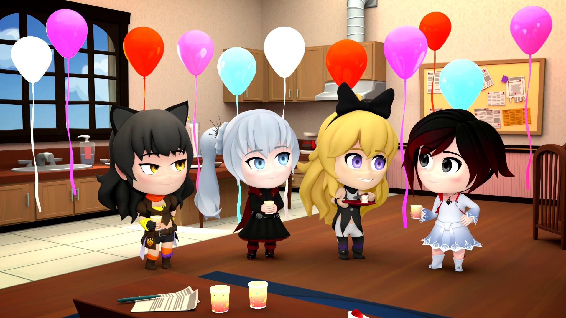 RWBY Chibi background
