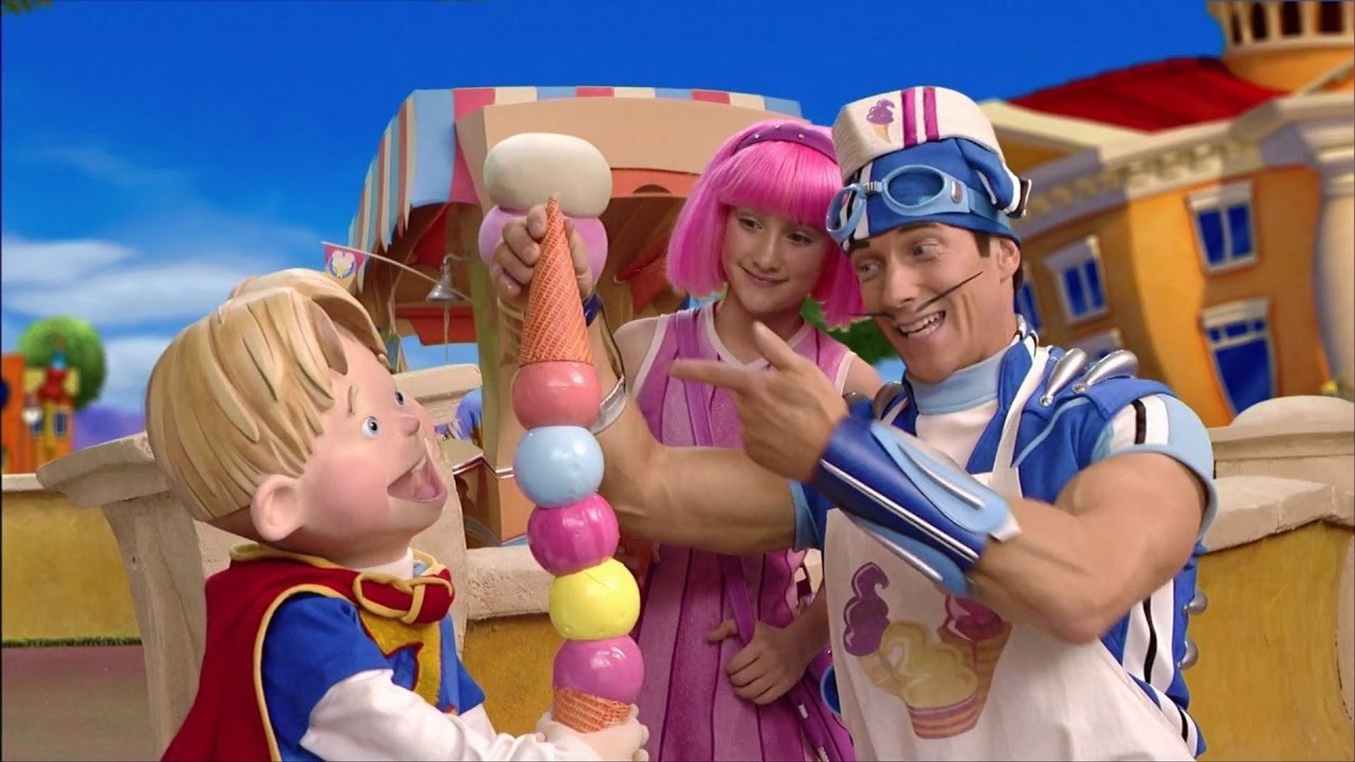 LazyTown background